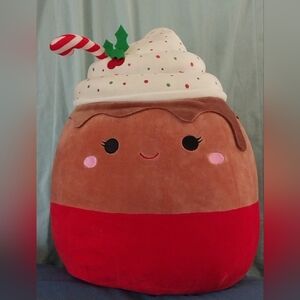 Squishmallows 12” Inch Sivi The Hot Chocolate Peppermint Plush - NO TAG
